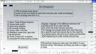 Core Concept of Risk Management | Position Sizing | Slippage | Trading Journey | Trading Mindset