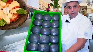 Вы когда-нибудь видели черное тесто для пиццы, приготовленное на биге? 90% не знают техник мастера