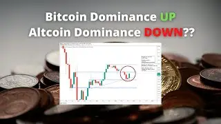 BITCOIN Dom about to Increase?? | ALTCOIN Season Over?? | #btc #eth #crypto #defi #ocean #band