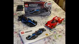 Montaggio Lego Speed Champions Formula 1 Williams Racing 77249 Parte Seconda