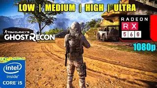 Ghost Recon Wildlands | RX560 4GB + i5-2400 | 12GB RAM | All Settings | 1080p, 60fps