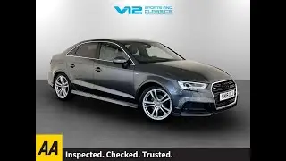 Audi A3 1.5 TFSI CoD S line Saloon 4dr Petrol Manual Euro 6 (s/s) (150
