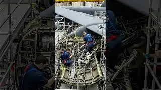 Dive deep into the complex world of#aircraftengine #aviationmechanic#shorts#discover#shortsvideo