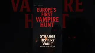 Europe&rsquo;s First Vampire Hunt 🧛&zwj;♂️ | Strange History Vault