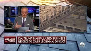 DA: Trump manipulated business records to cover up criminal conduct