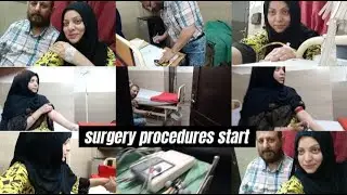 My surgery procedure start ho gya,pray for me all of you,😊😇❤️.