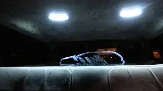 Caprice Wagon suede headliner and smd lights