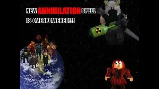 THE NEW ANNIHILATION LOST SPELL IS OP! | Arcane Odyssey