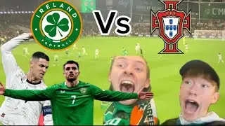 IRELAND DISMANTLE RONALDOS PORTUGAL | Matchday Vlog World Cup Qualifiers