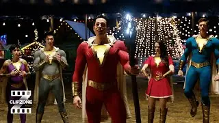 Shazam | The Shazam Fam | ClipZone: Heroes & Villains