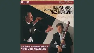 Weber: Bassoon Concerto in F, Op. 75: 1. Allegro ma non troppo