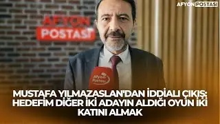 Mustafa Yılmazaslan'dan iddialı çıkış: Hedefim diğer iki adayın aldığı oyun iki katını almak