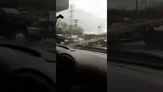 Snatch truck on the way to the shop