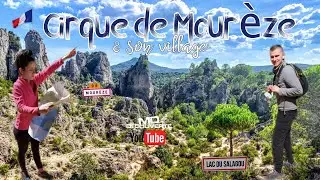 Randonn&eacute;e du cirque de Mour&egrave;ze et son village France 4k