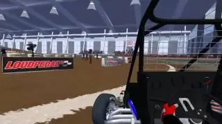 2017 SimPro Midgets Practice Onboard | Chilli Bowl