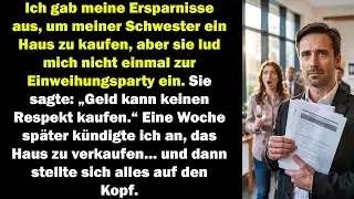 Schwester lädt mich nach Hauskauf nicht ein mein geplanter Verkauf brachte alles zum Einsturz