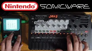 Jam with Sonicware Liven MEGA SYNTHESIS and Gameboy