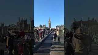 Big Ben London Westminster Bridge #london #uk #viral