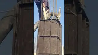 column concrete pouring #viral #construction #shortvideo #shorts