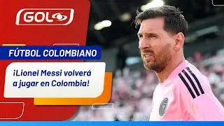 Lionel Messi listo para regresar a Colombia con el Inter Miami