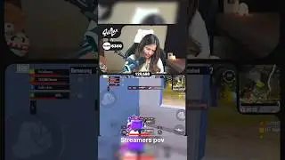 Streamer Girl vs Me 😤. #gaming #evilaxgaming #trending #livestreams #bgmi #pubg #kakarotislive