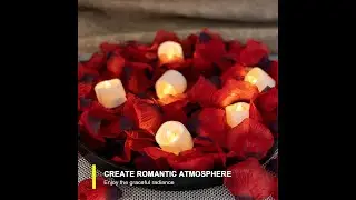 Homemory battery operated tea lights, unique valentine's gift ideas