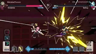 HIGH LEVEL DUELISTS OF EDEN GAMEPLAY | MICKLE (VIOLETTE) VS ABS (SELICY/VIOLETTE) FT10'S!!!