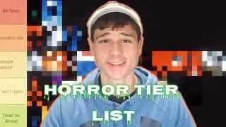 Horror Movies That I've Actually Watched | Tier List