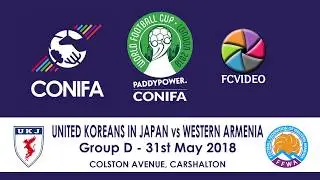 CONIFA World Football Cup 2018 - United Koreans in Japan v Western Armenia