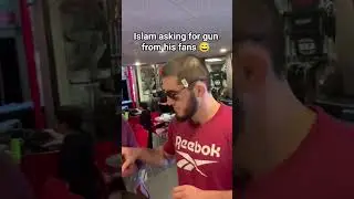 Islam got a new gift 🎁 ( hey sunglasses 😎) #islammakhachev #khabib #ufcindia #ufcrussia #p4p #memes