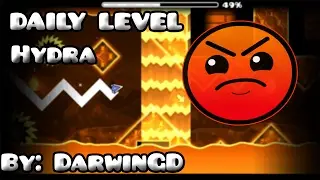 DAILY LEVEL (Hydra By DarwinGD) | Geometry Dash 2.1 | SrPipe :D