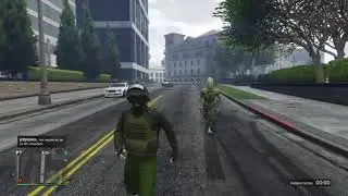 Gta5 Albanian lion vs alien killed  in a boxing fight