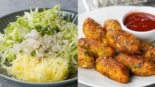 Cabbage & Potato Can Be Tastier Than Meat, Cabbage Aloo Roll | Potato Cabbage Snacks Recipe