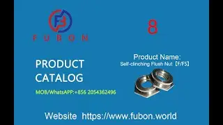 FUBON Self-Clinching Flush Nuts &ndash; Model F / FS