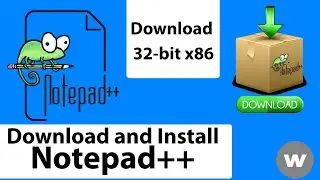 Easy way, how to download and install Notepad++ 7.8.5 for windows 10, source code editor hindi