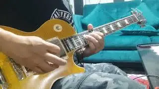 TONE CHECK : Gibson Kirk Hammett Greeny Les Paul Standard + Digitech RP500
