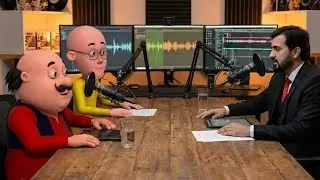 Motu Patlu Podcast | Funny Talk Show | Comedy Podcast Hindi | Kids & Family Fun