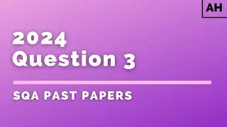 Advanced Higher Physics | SQA Past Papers | 2024 | Q3