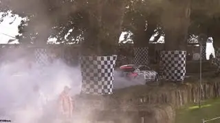EPIC BURNOUT Mercedes CLS63 AMG Shooting Brake