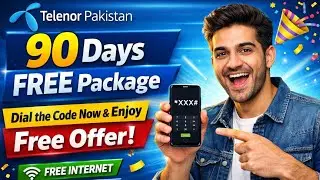 Telenor Pakistan 90 Days FREE Package || Dial the Code Now & Enjoy Free Offer 🥳