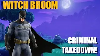 Batman Snags Witch Broom for EPIC Fortnitemares Criminal Takedown!