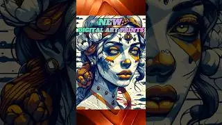 Digital Art Prints | Instant Download | Art Nouveau Wall Art