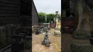 Antique Reclaimed Lead Garden Water Fountain Feature UKAA