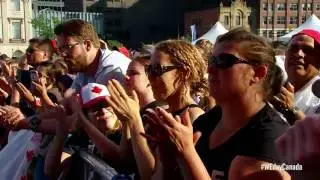 WE Day Canada - Marc & Craig Kielburger join PM Justin Trudeau