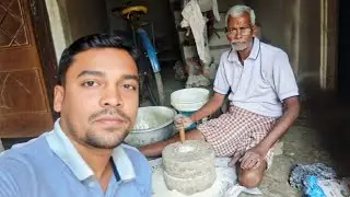 Subha dada ji chaki me pasai kar rahi hai