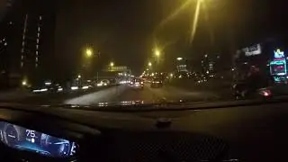 Paris Driving By Night - Paris Ring Road Full Tour