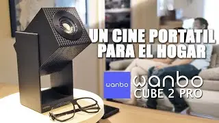 WANBO CUBE 2 PRO - REVIEW  - TAN PEQUE&Ntilde;O QUE ENTRA EN EL BOLSO #MiniProjector #HomeCinema