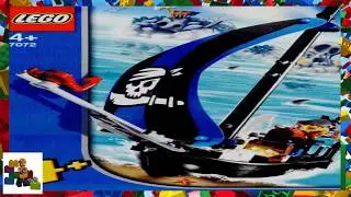 LEGO instructions - 4juniors - 7072 - Captain Kragg's Pirate Boat