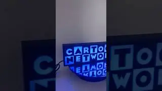 Cartoon Network Light Box - 3d printed!  #bambulab  #3dprinting #cartoonnetwork #fun #led #build