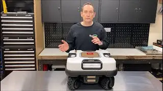 Ambrogio QUAD Elite Robotic Slope Mower First Look - Husqvarna 435X Alternative